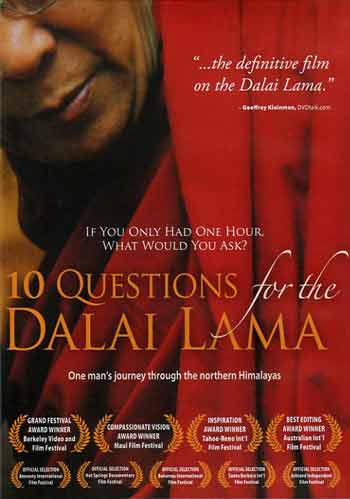 
Dalia Lama - 10 Questions for the Dalai Lama DVD cover
